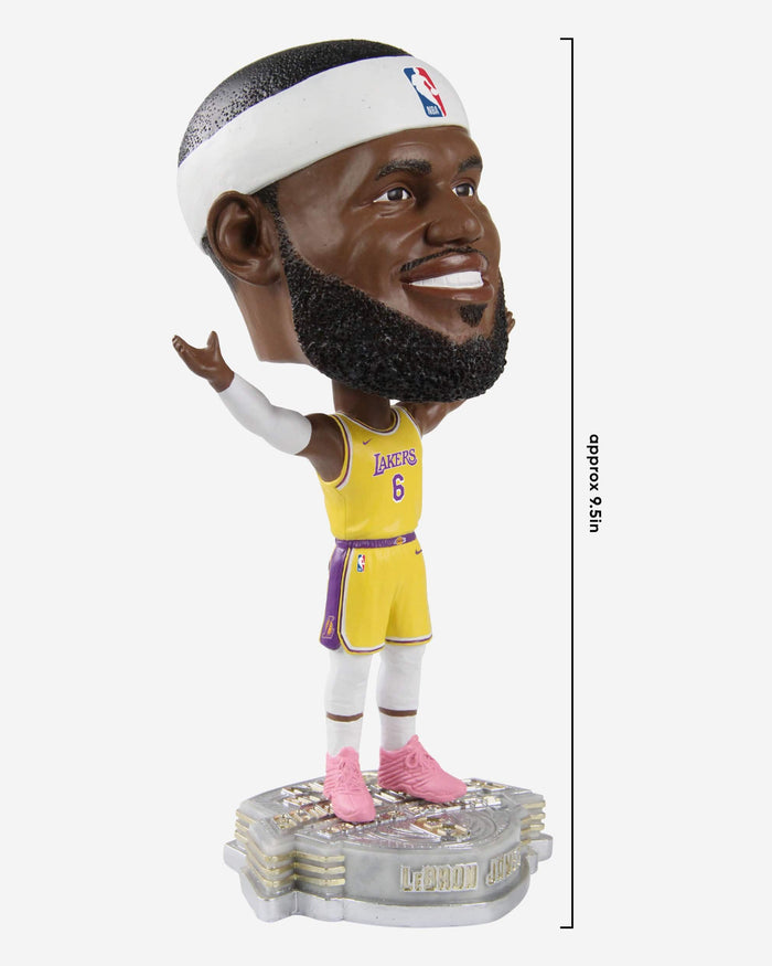 LeBron James Los Angeles Lakers NBA All Time Scoring Leader Variant Bighead Bobblehead FOCO - FOCO.com