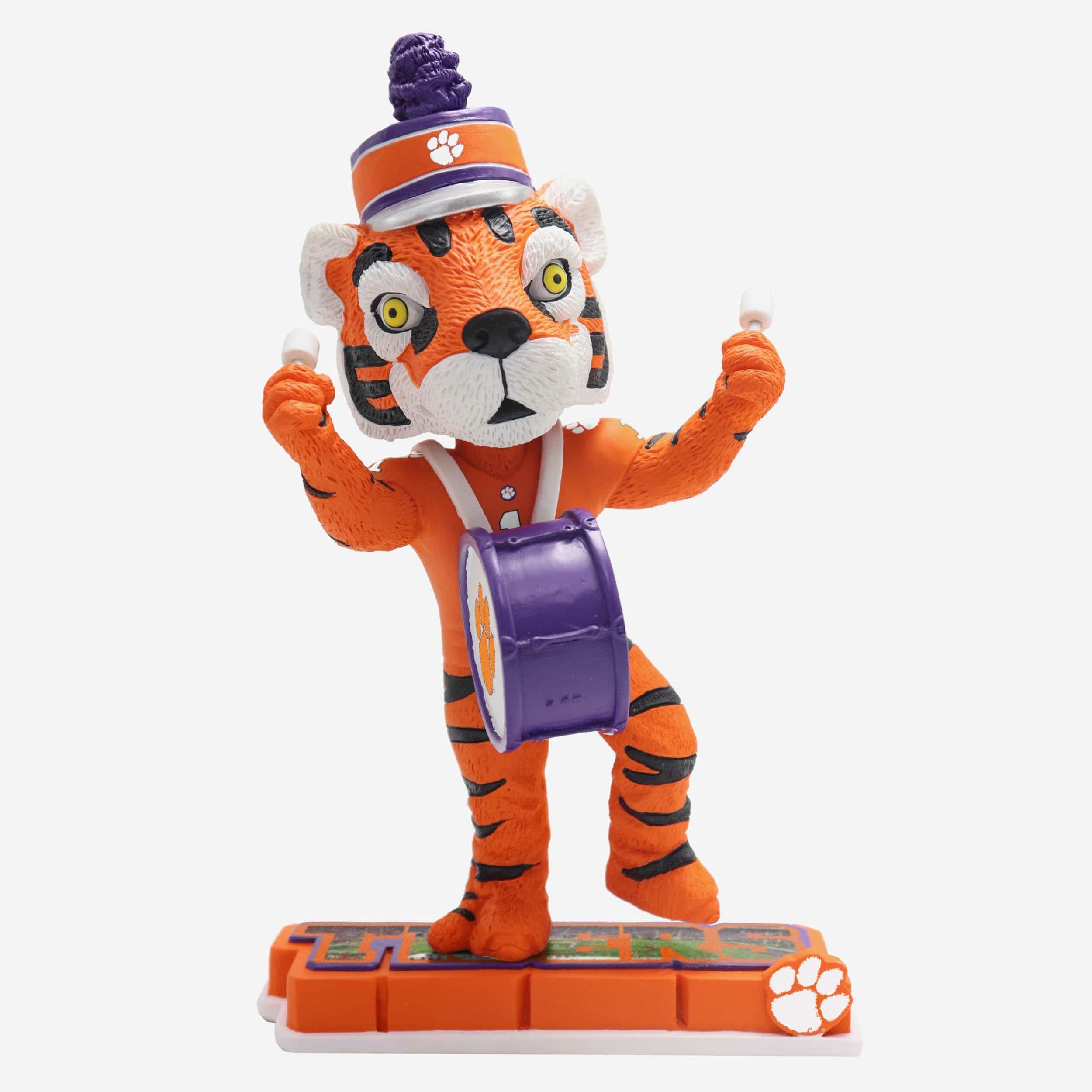 The Tiger Clemson Tigers Halftime Heroes Mascot Bobblehead