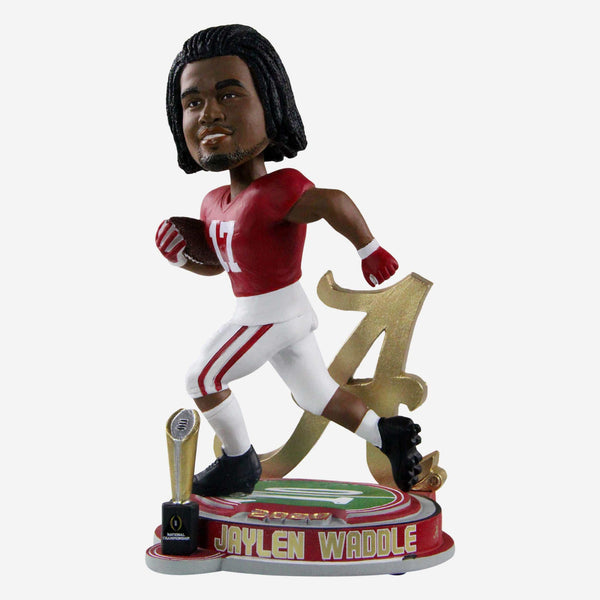 Jaylen Waddle Alabama football national championship bobblehead