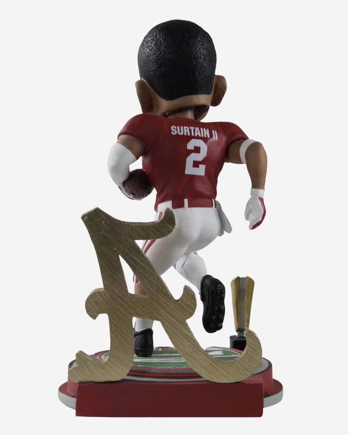 Patrick Surtain II Alabama 2020 National Championship Trophy Stadium Bobblehead FOCO - FOCO.com