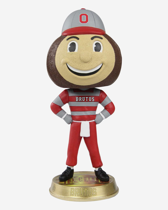 Brutus Buckeye Ohio State Buckeyes Mascot Variant Bighead Bobblehead FOCO - FOCO.com