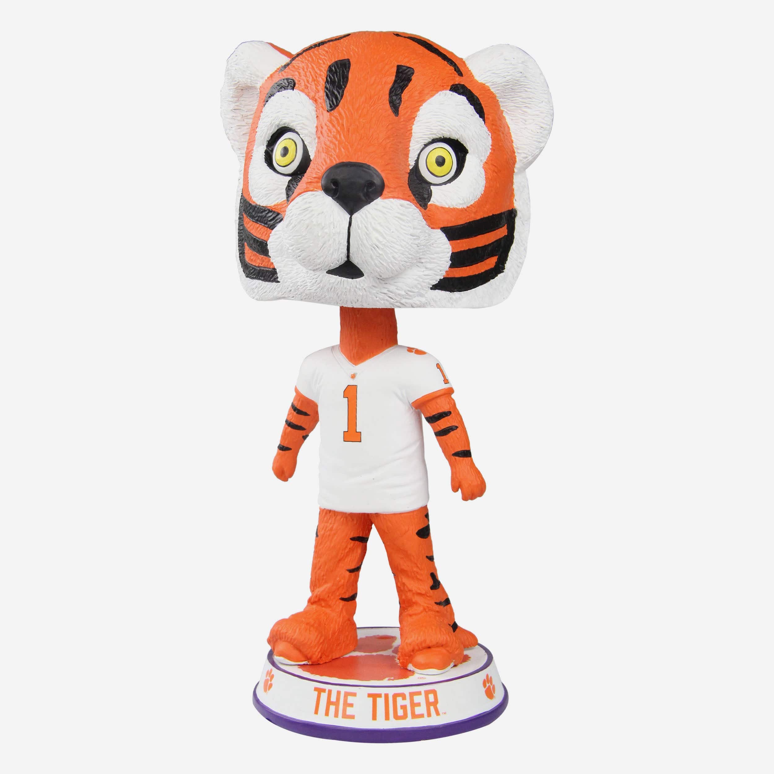 The Tiger Clemson Tigers Mascot Bobbleheads – National Bobblehead HOF Store
