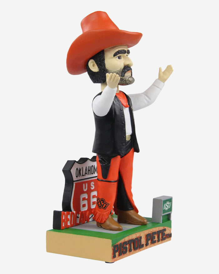 Pistol Pete Oklahoma State Cowboys Rival Connect Mascot Bobblehead FOCO - FOCO.com