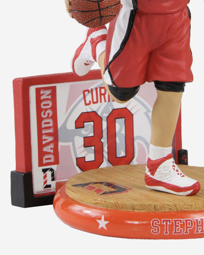 Steph Curry Davidson Wildcats Arena Bobblehead FOCO - FOCO.com