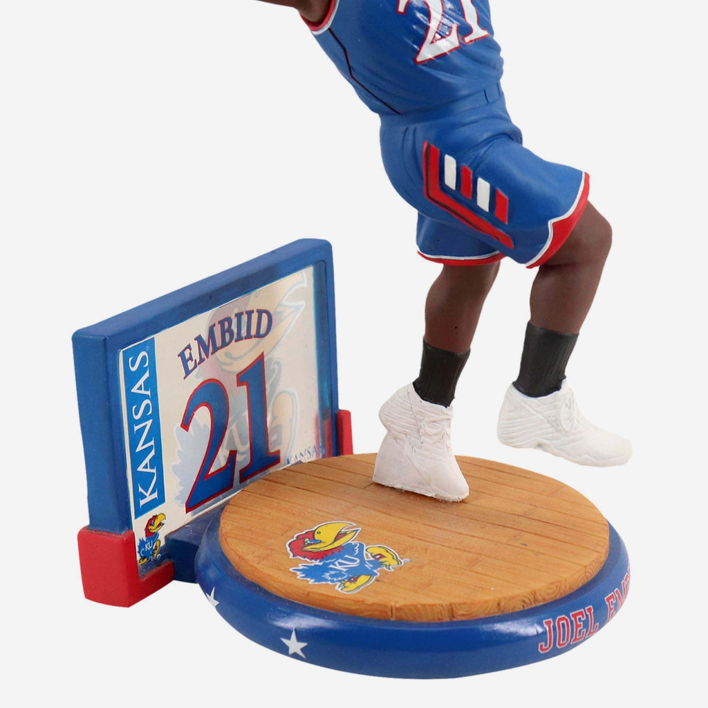 Joel Embiid Kansas Jayhawks Arena Bobblehead FOCO