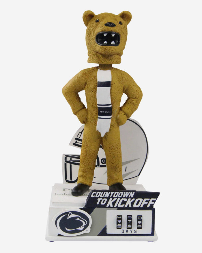 Nittany Lion Penn State Nittany Lions Countdown To Kickoff Mascot Bobblehead FOCO - FOCO.com