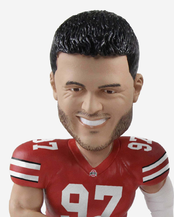 Nick Bosa & Joey Bosa Ohio State Buckeyes Dual Bobblehead FOCO