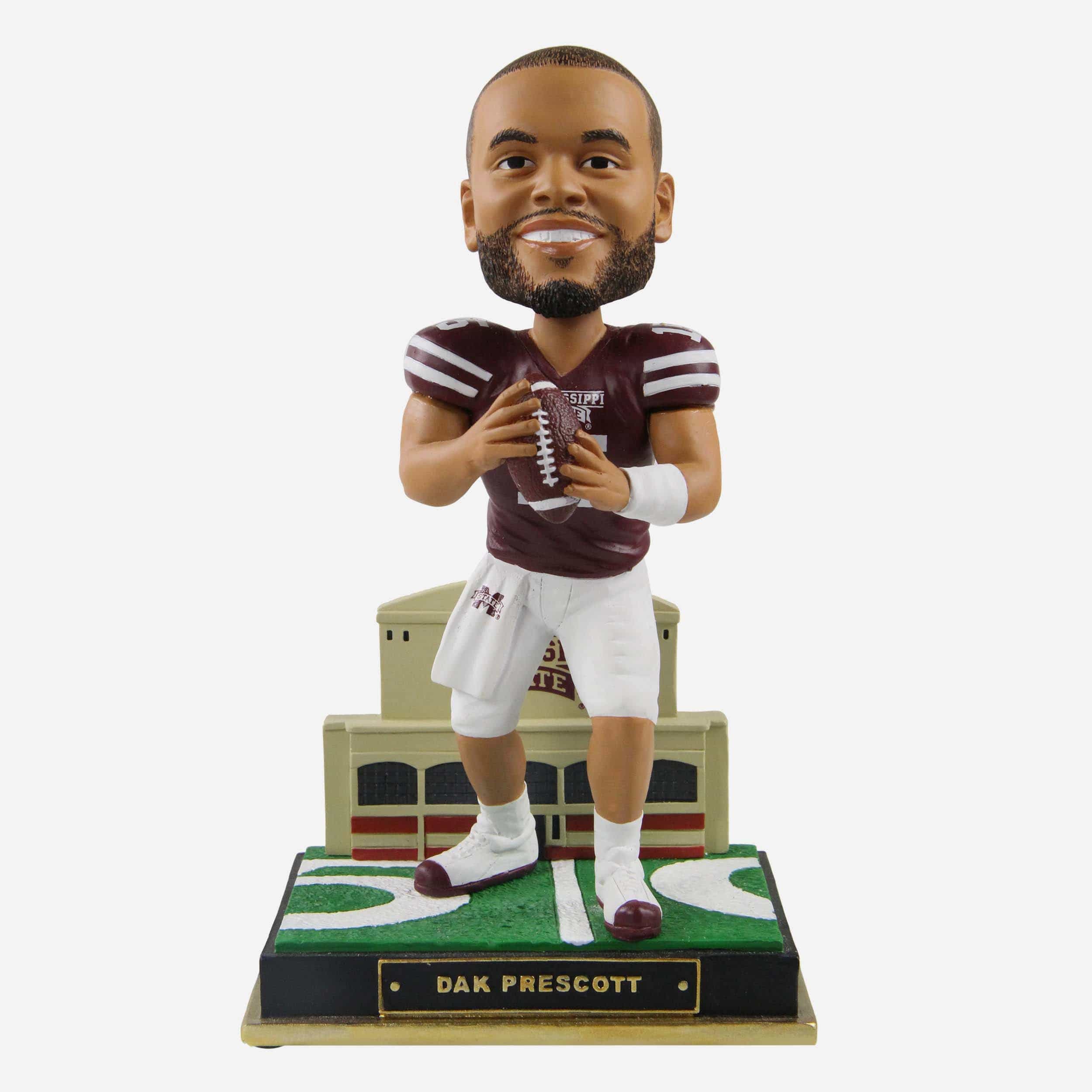 Dak Prescott Mississippi State Bulldogs NCAA College Football Bobblehe –  National Bobblehead HOF Store