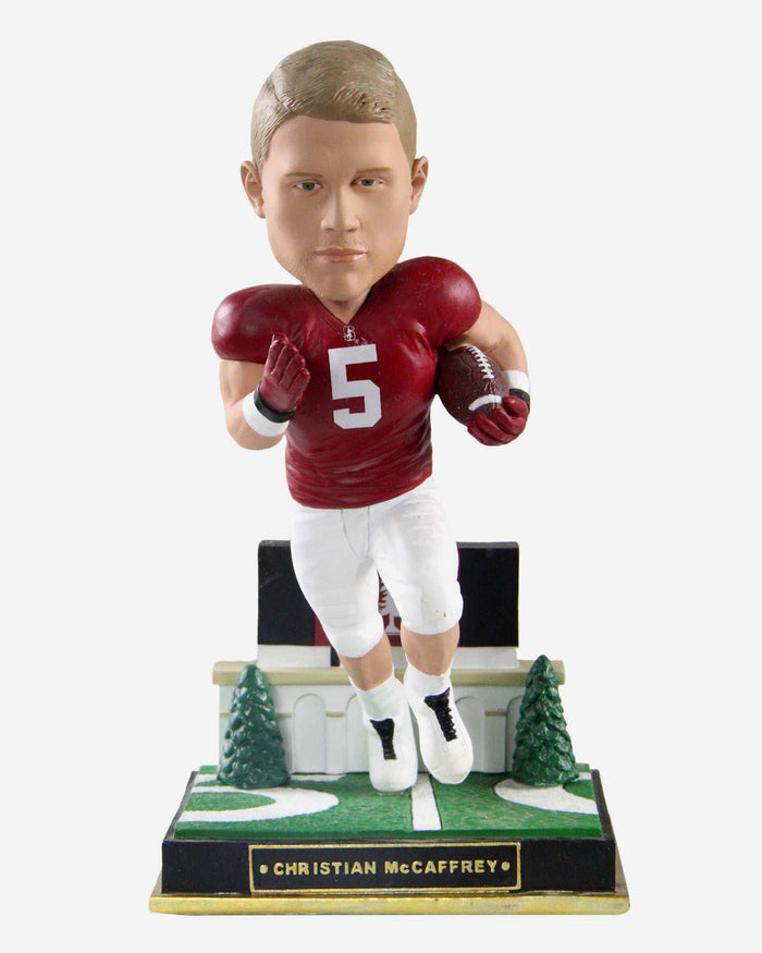 Christian McCaffrey Stanford Cardinal Gates Series Bobblehead FOCO - FOCO.com