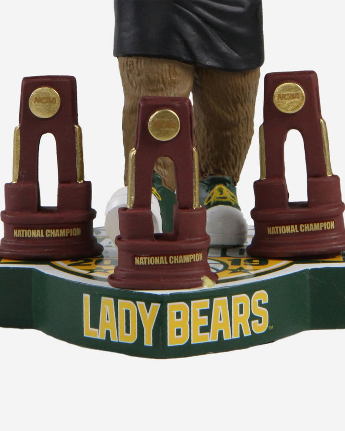 Baylor Bears NCAA Womens Basketball 3x National Champions Mascot Bobblehead FOCO - FOCO.com