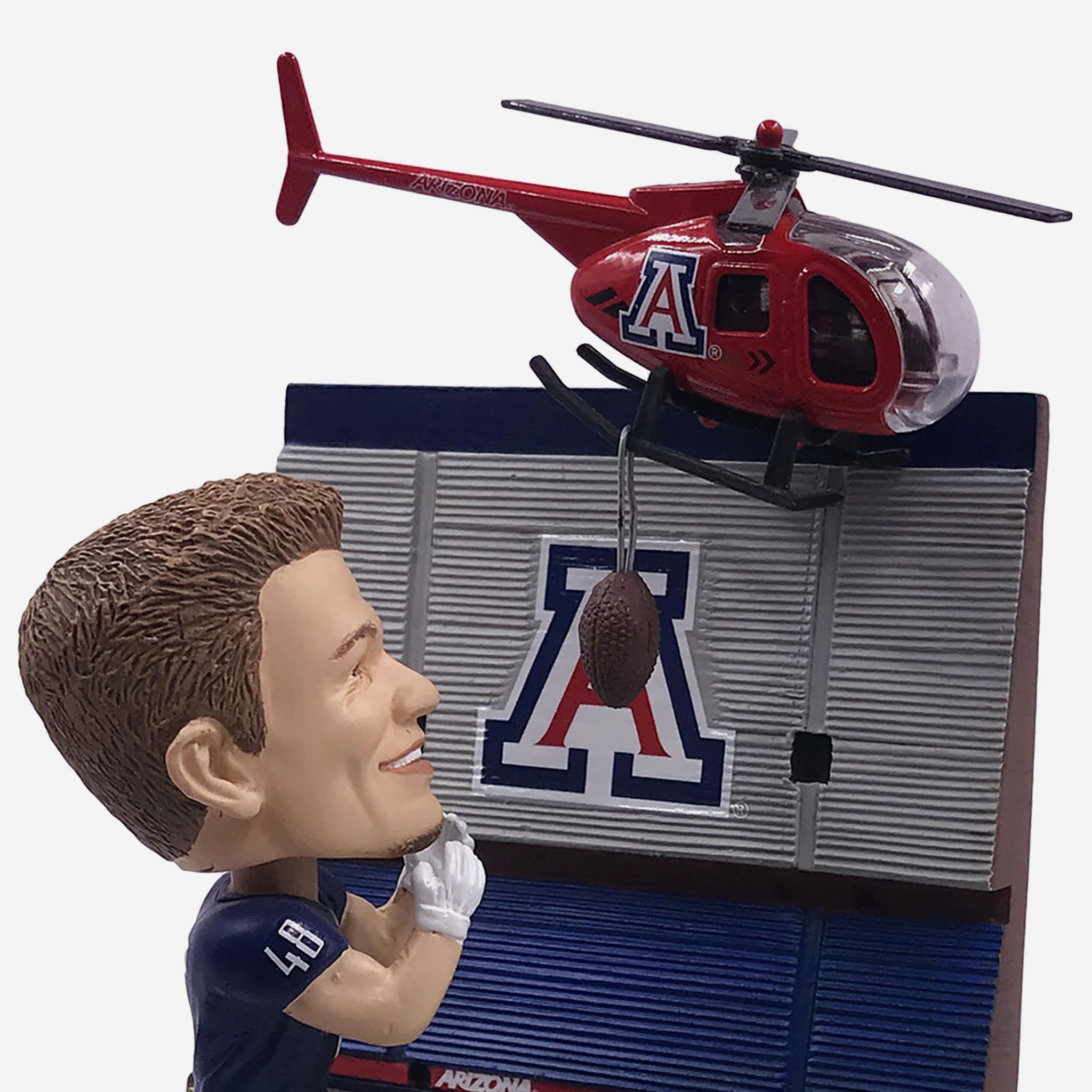 Rob Gronkowski Arizona Wildcats World Record Mini Bobblehead Scene FOCO