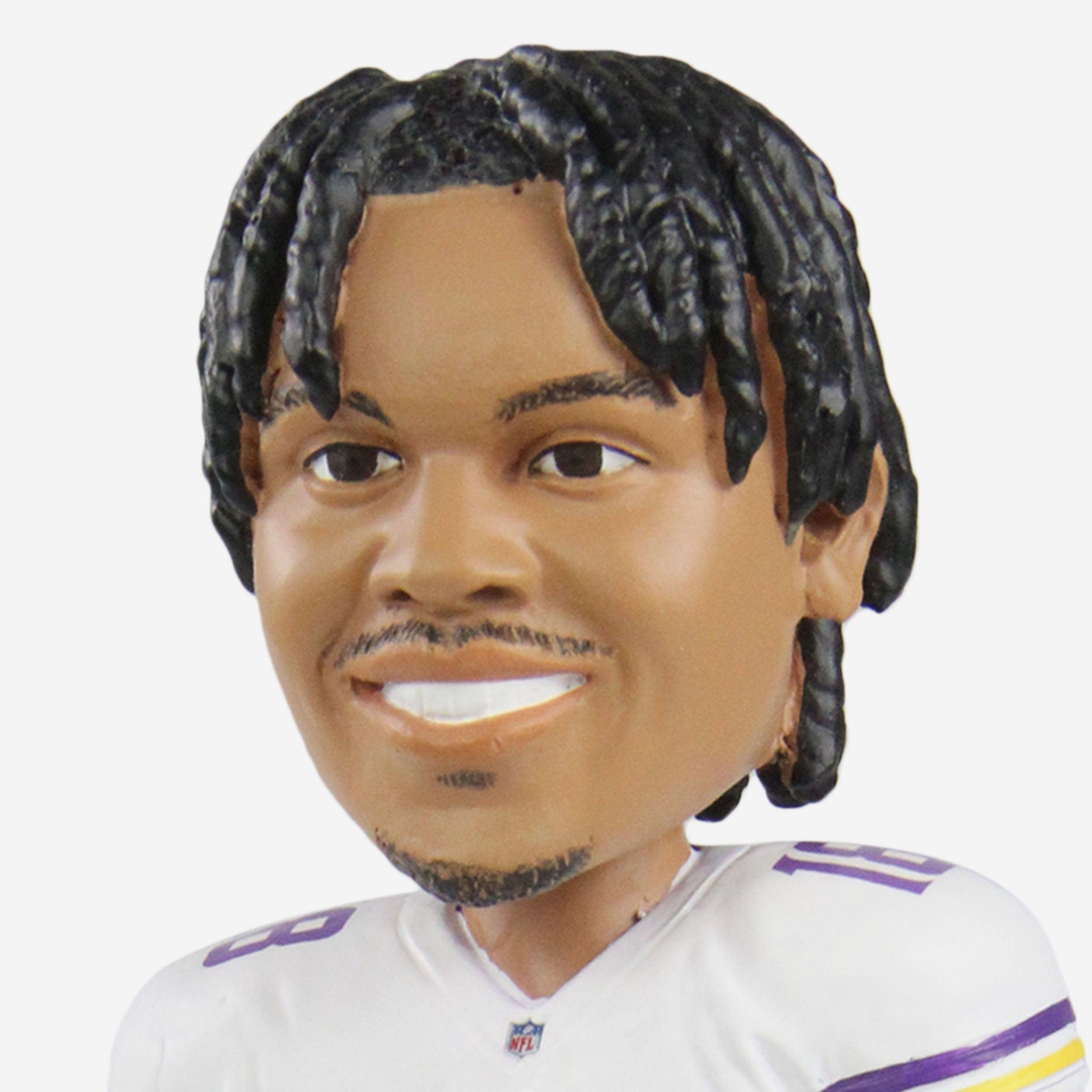 Justin Jefferson Minnesota Vikings Retro Uniform Bobblehead FOCO