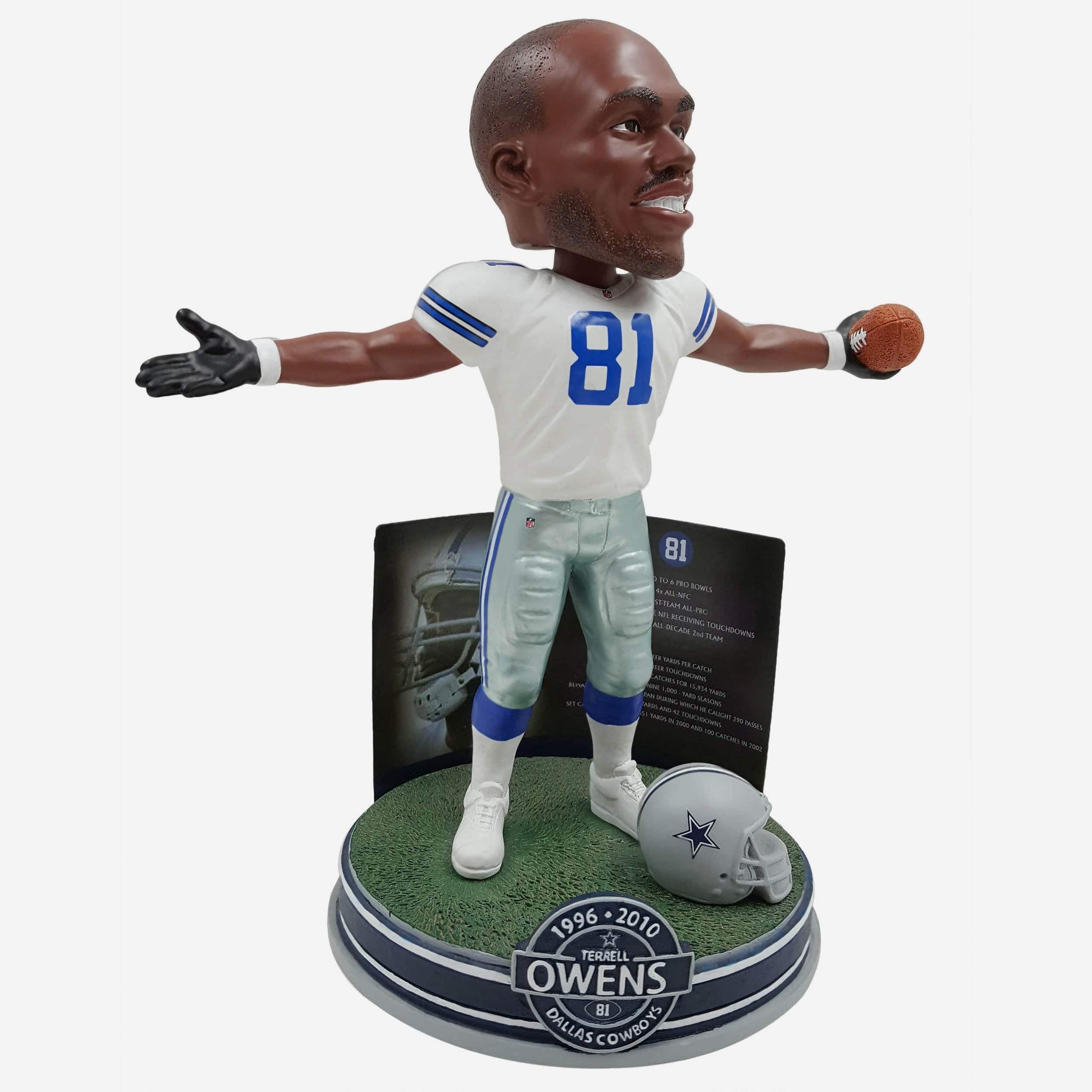 Lot - San Francisco 49ers Terrell Owens Action Figure