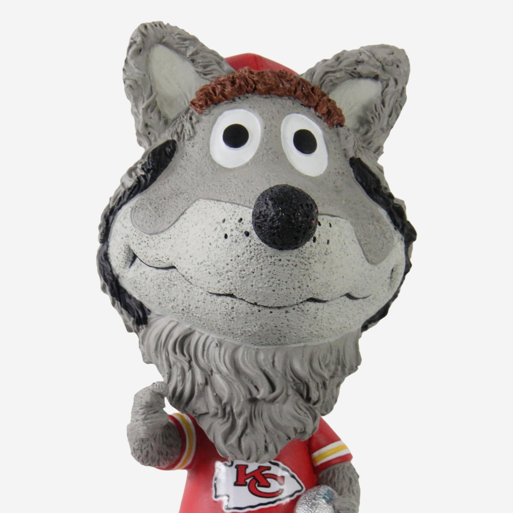 KC Wolf Kansas City Chiefs Super Bowl LVII Champions Mascot Bobblehead FOCO