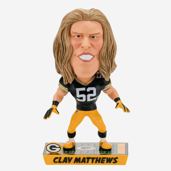 Clay Matthews Green Bay Packers Bobblehead NFL at 's Sports  Collectibles Store