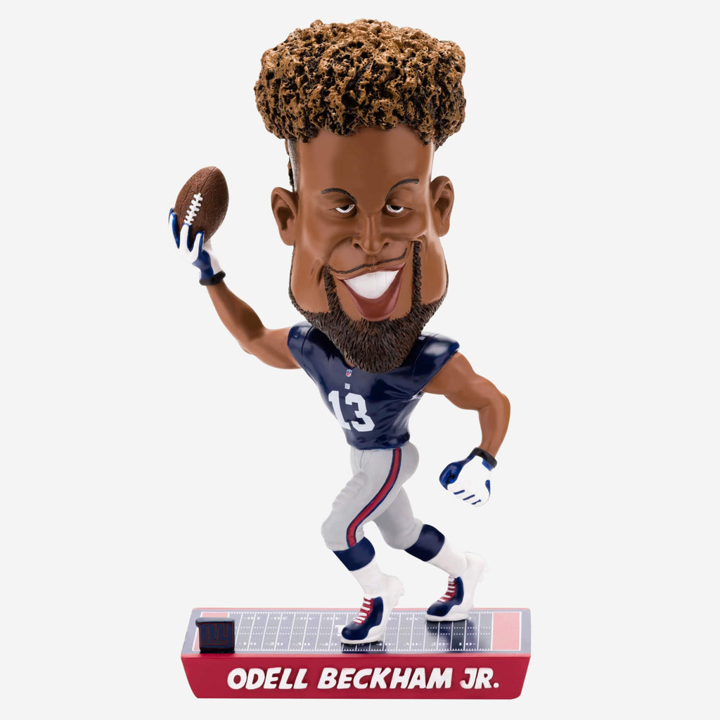 Odell Beckham Jr NY Giants Caricature Bobblehead FOCO - FOCO.com