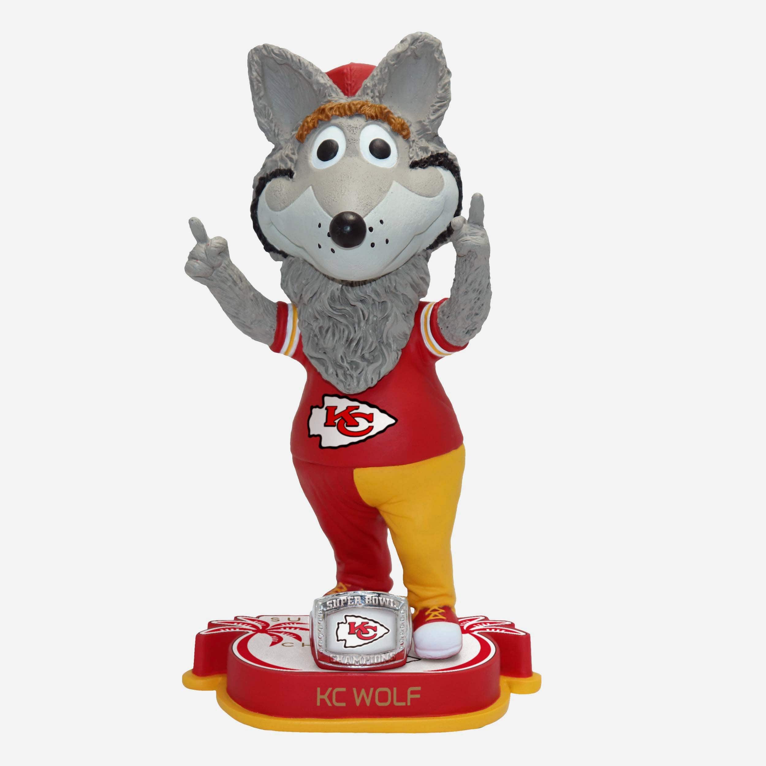 NFL Kansas City Chiefs - Mascot K. C. Wolf 20 Wall Poster with