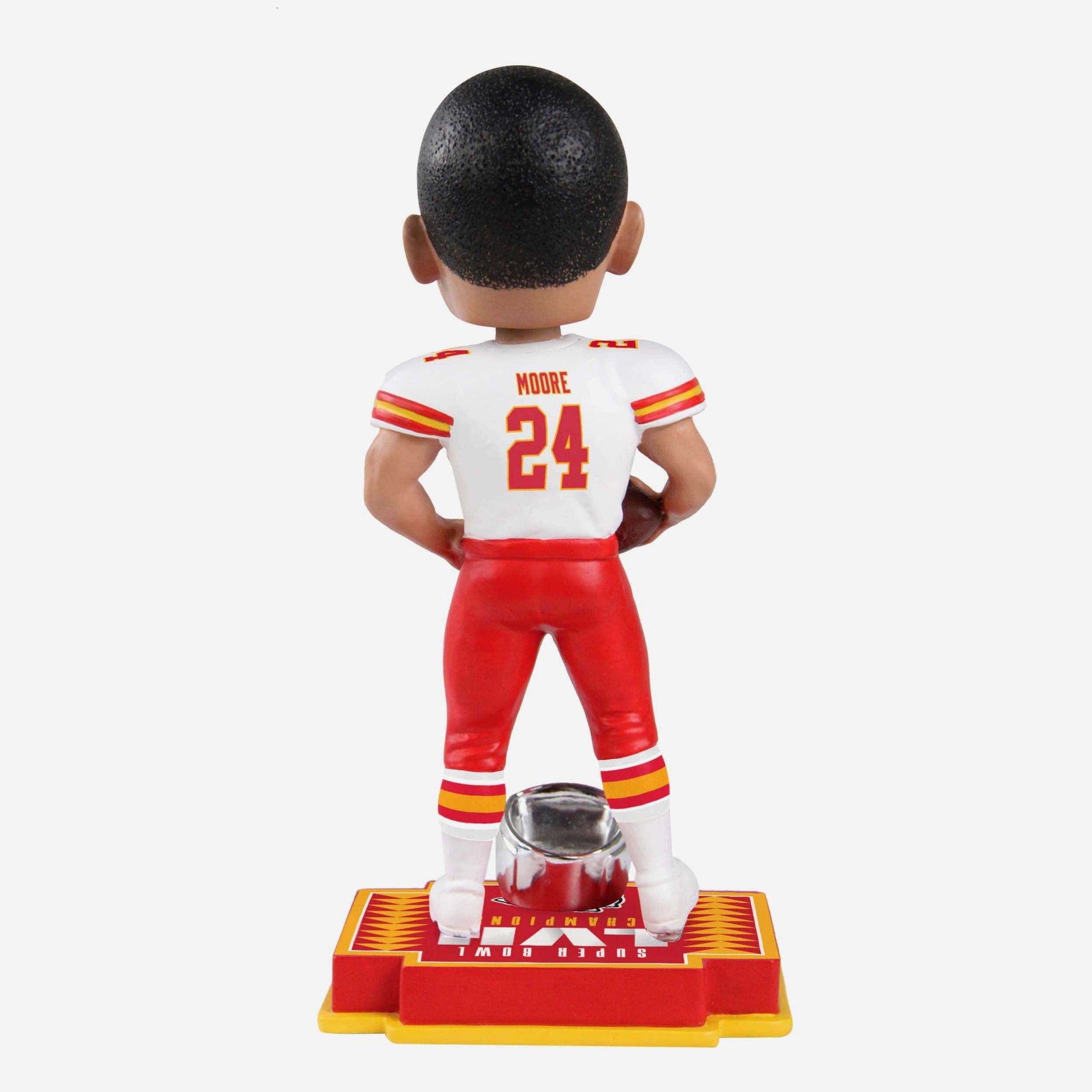 Skyy Moore (Kansas City Chiefs) Super Bowl LVII Champ Bobblehead - CLARKtoys