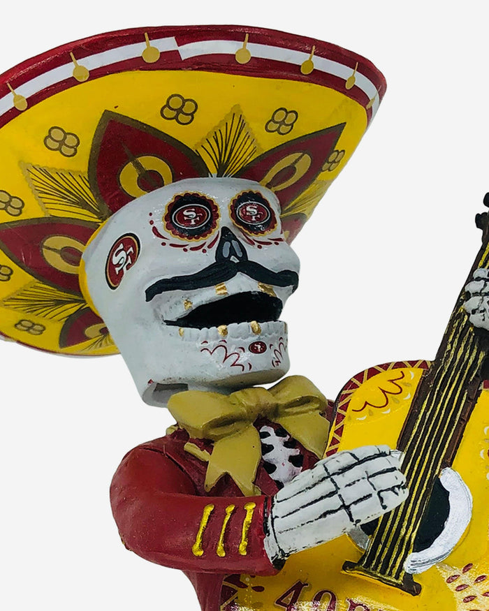 San Francisco 49ers Day Of The Dead Candle Base Bobblehead FOCO - FOCO.com