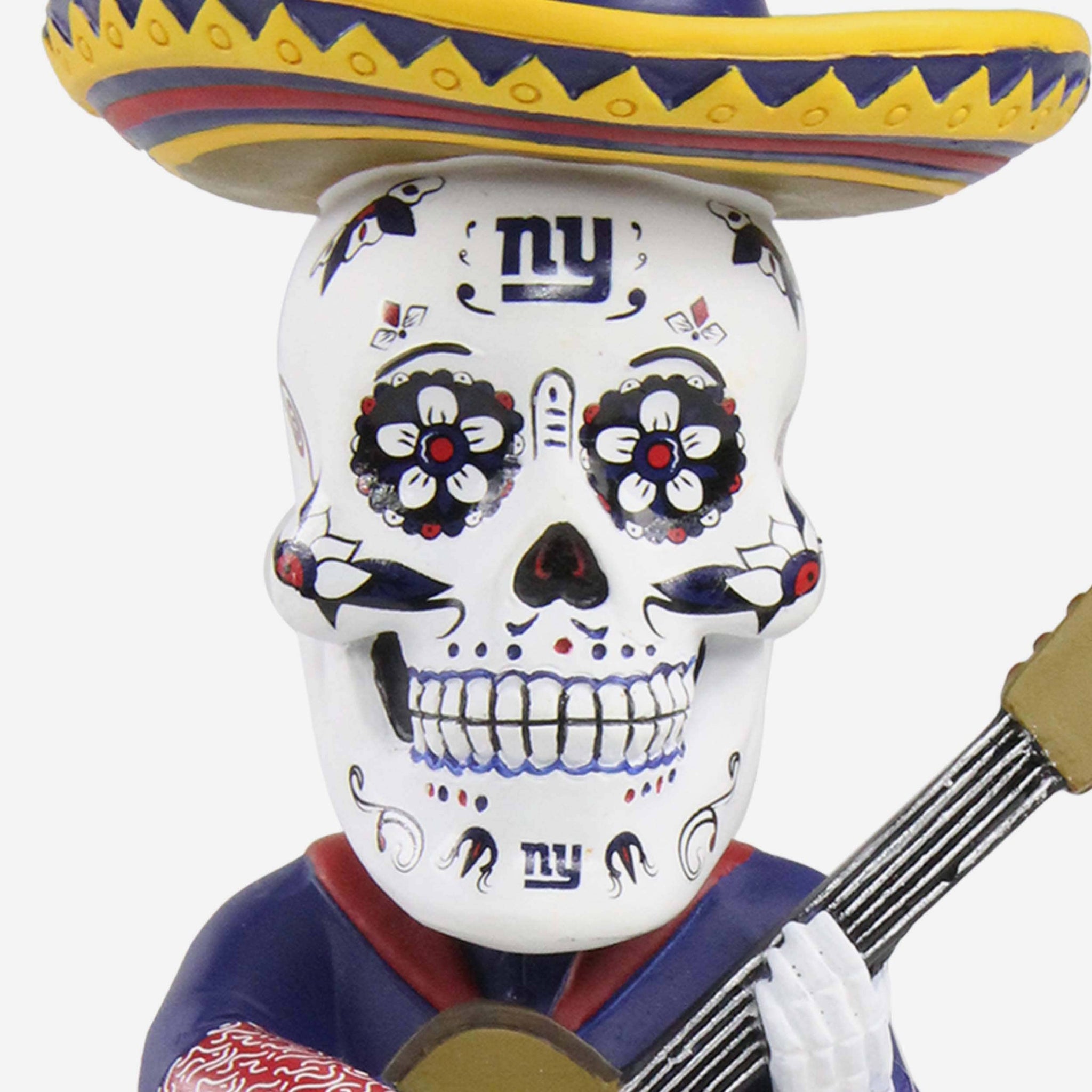 Los Angeles Dodgers Day Of The Dead Guitar Bobblehead FOCO