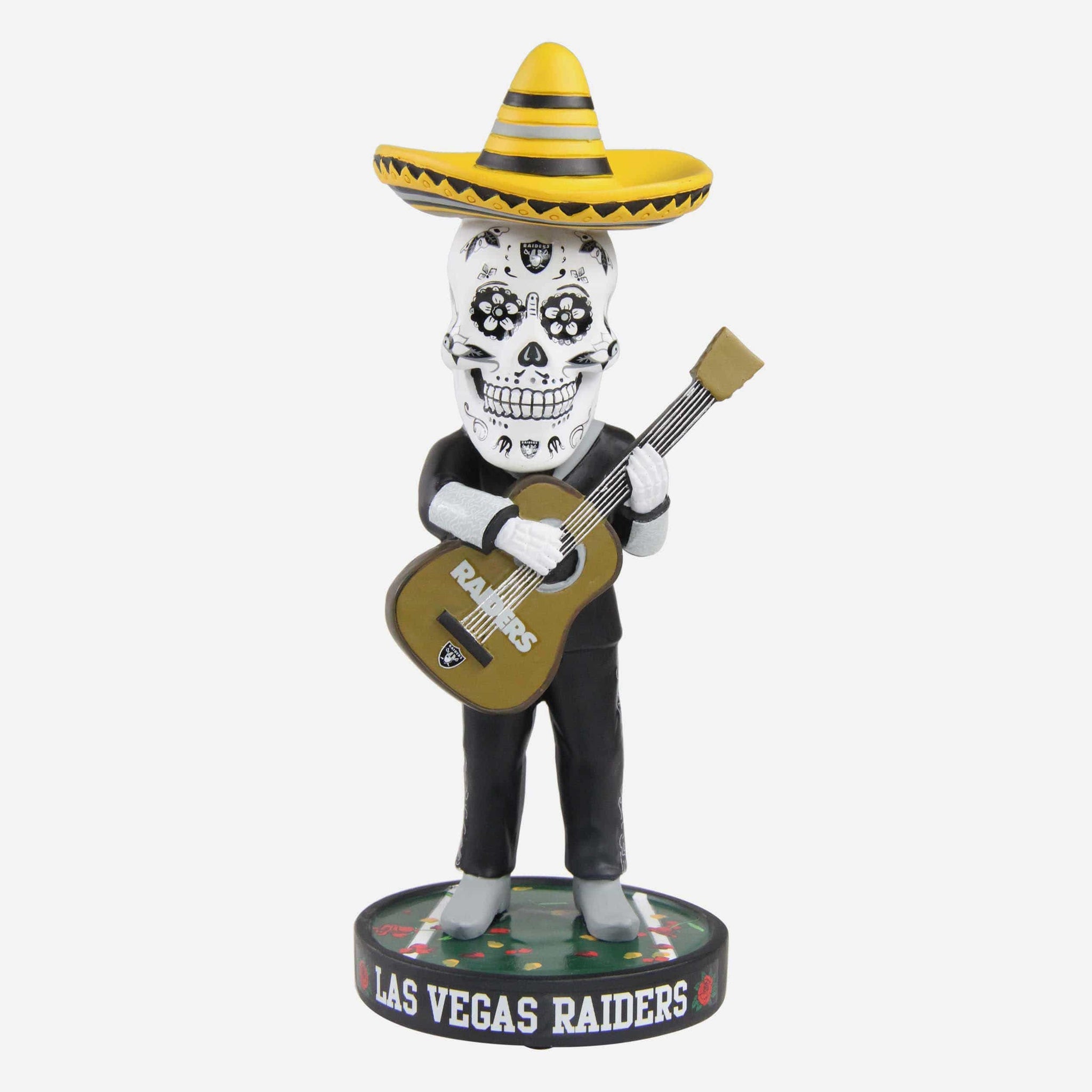 FOCO Las Vegas Raiders NFL Day of The Dead Vertical Flag