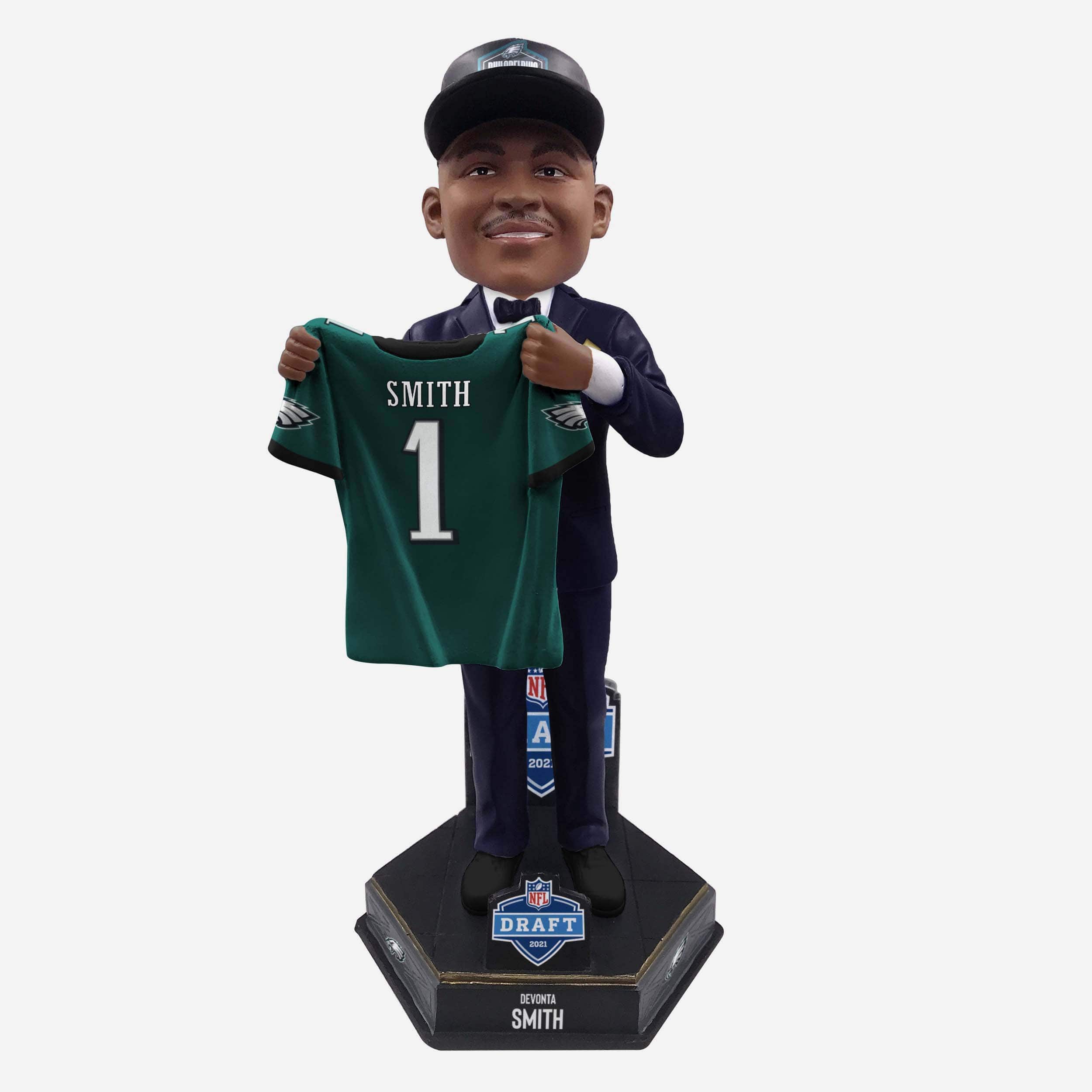 Devonta Smith Philadelphia Eagles 2021 Draft Pick Bobblehead FOCO