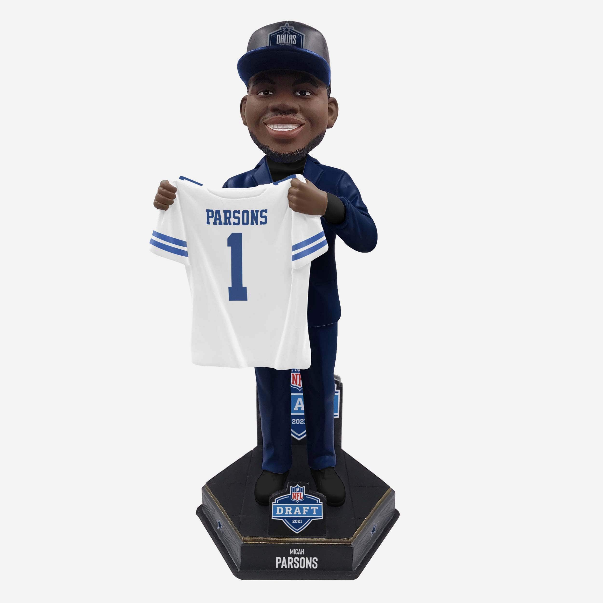 Micah Parsons Dallas Cowboys 2021 Defensive Rookie Of Year Bobble