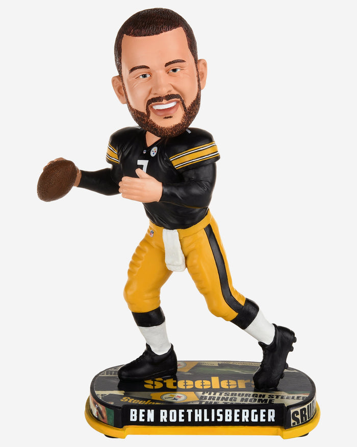 Ben Roethlisberger Pittsburgh Steelers Headline Bobblehead FOCO - FOCO.com