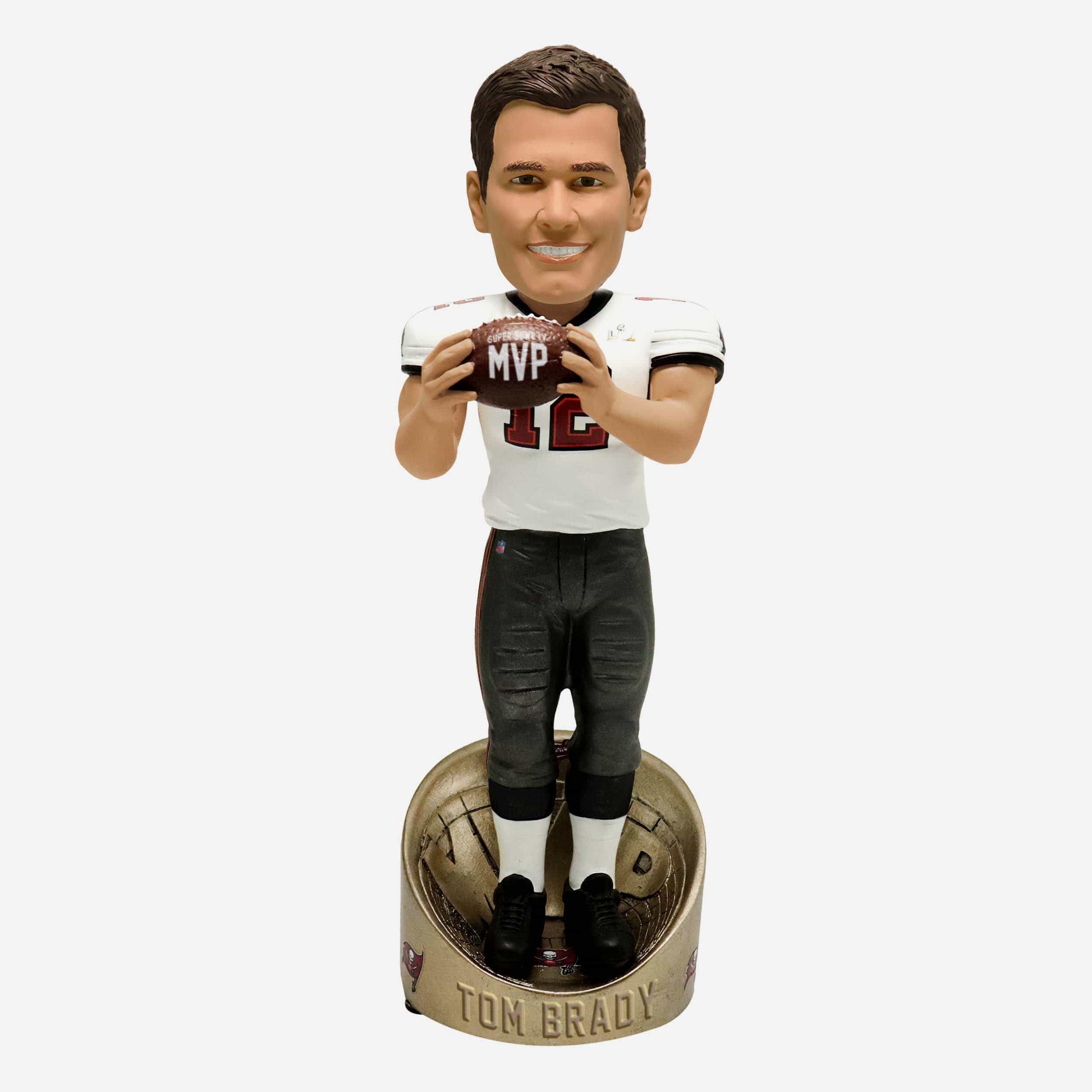 Tom Brady Tampa Bay Buccaneers Super Bowl LV Champions MVP Bobblehead FOCO