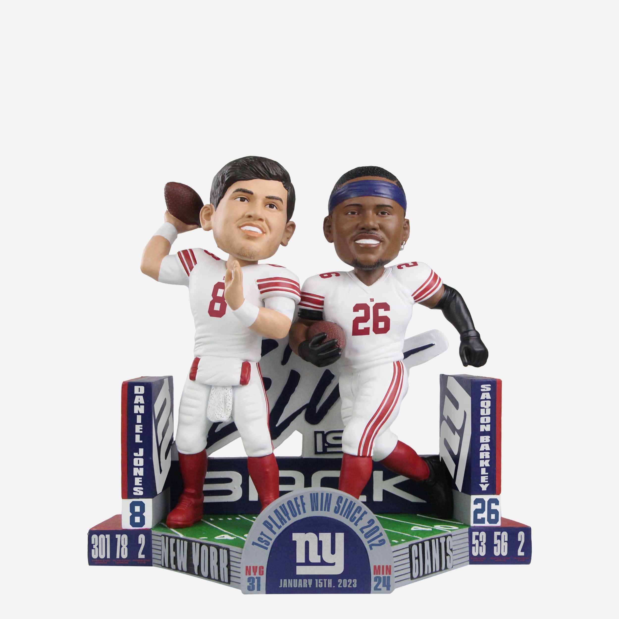 : Saquon Barkley New York Giants Draft Pick Bobblehead