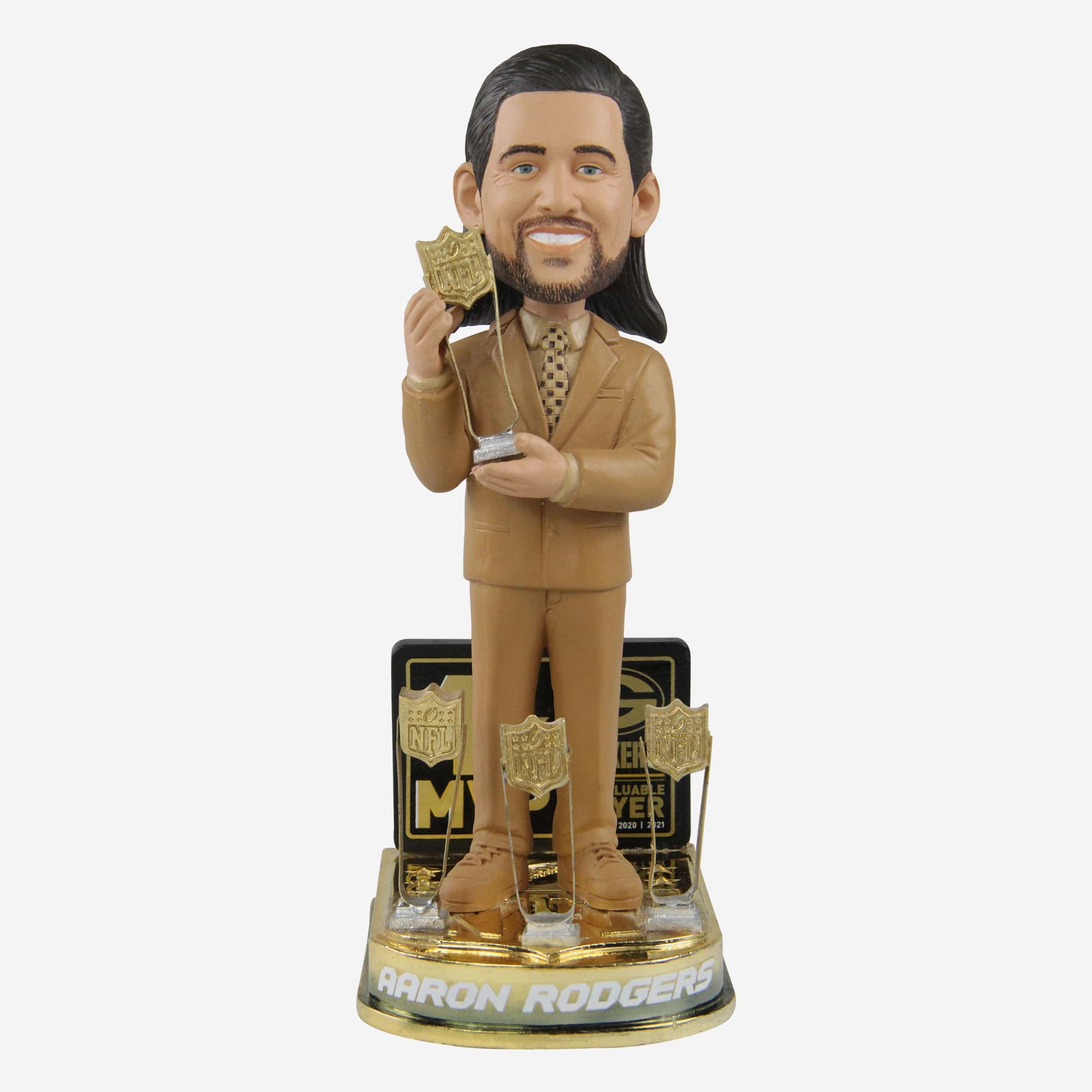 : Caseys Distributing 8496662971 Green Bay Packers Aaron Rodgers  Super Bowl 45 Forever Collectibles MVP Bobble Head : Sports & Outdoors