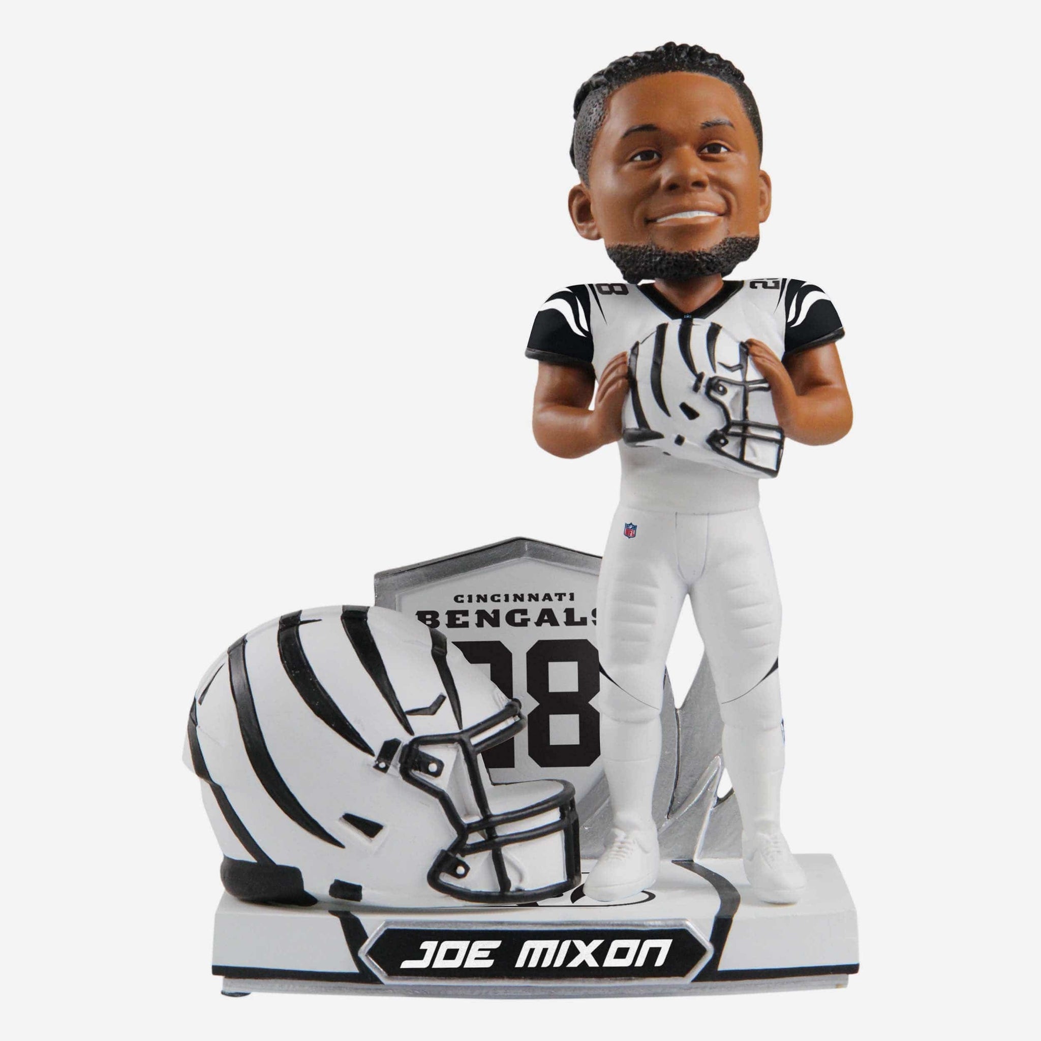 Joe Mixon White Bengal Alternate Mini Helmet » BS Collectibles