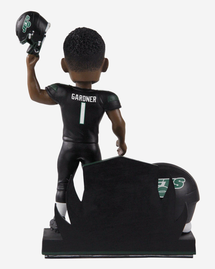 Sauce Gardner New York Jets 2022 Alternate Helmet Bobblehead FOCO - FOCO.com