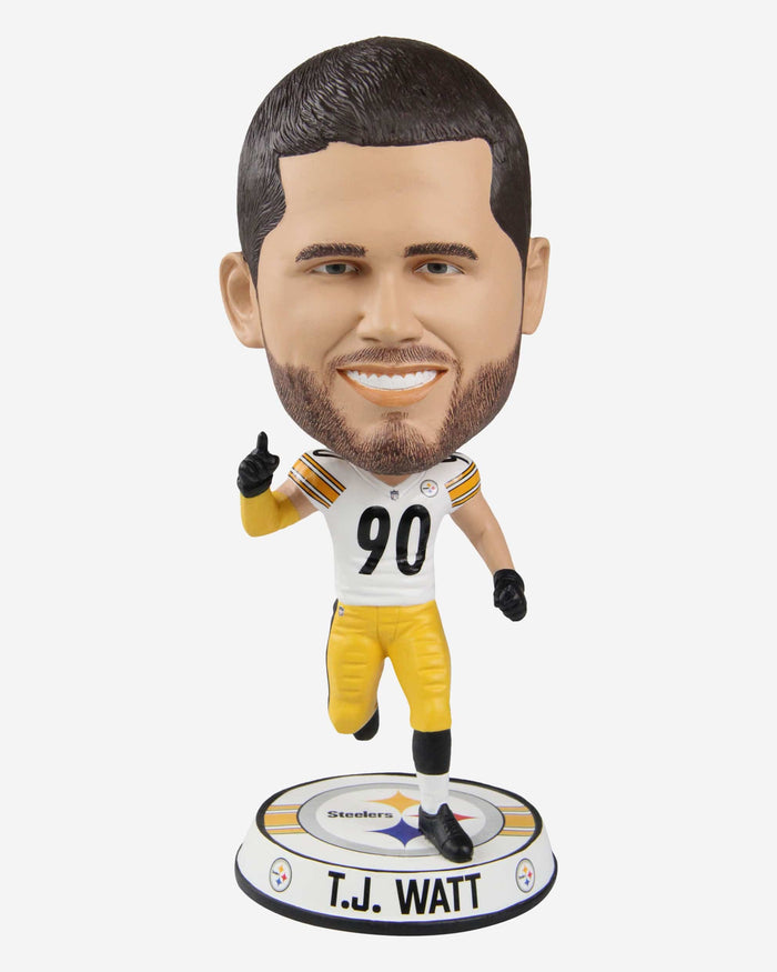 TJ Watt Pittsburgh Steelers Variant Bighead Bobblehead FOCO - FOCO.com