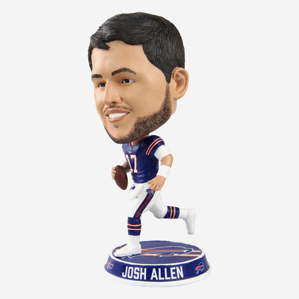 FOCO Josh Allen (Buffalo Bills) Sideline Jacket w/Beanie CLARKtoys  Exclusive Bobblehead #360