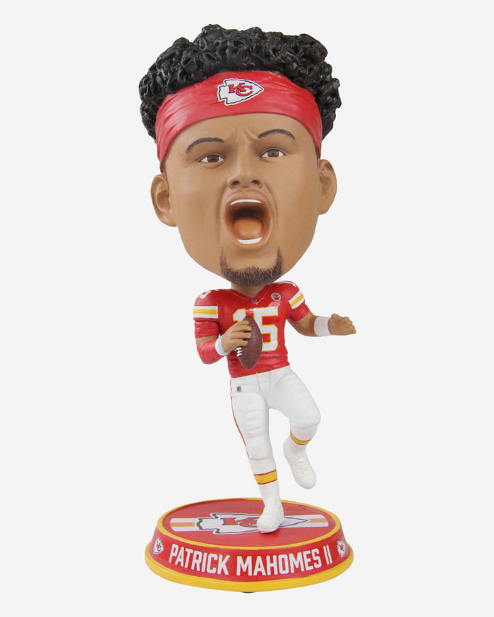 Patrick Mahomes Kansas City Chiefs Bighead Bobblehead FOCO - FOCO.com