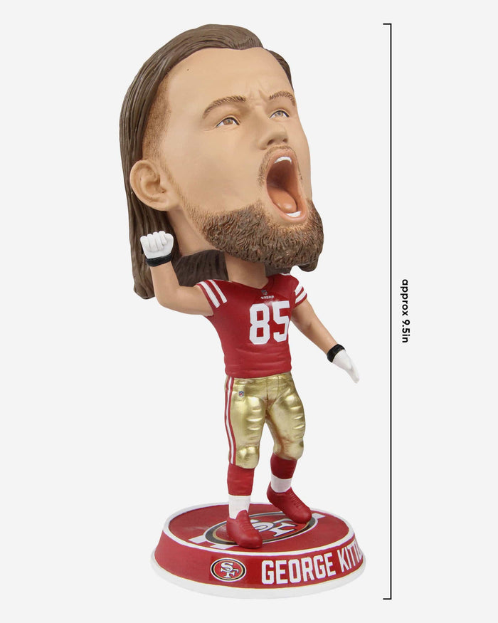 George Kittle San Francisco 49ers Bighead Bobblehead FOCO - FOCO.com