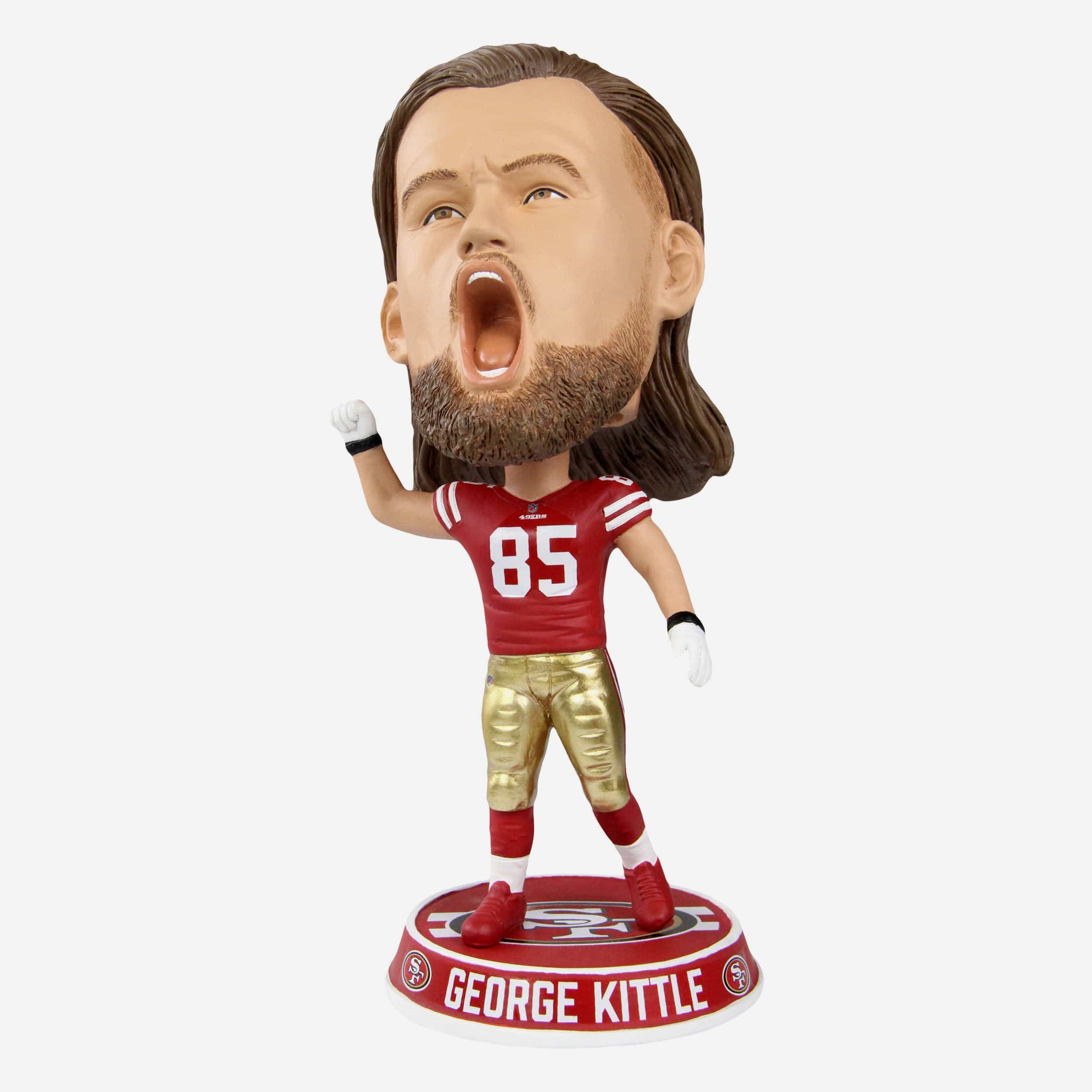 George Kittle San Francisco 49ers Slime Zone Bobblehead FOCO