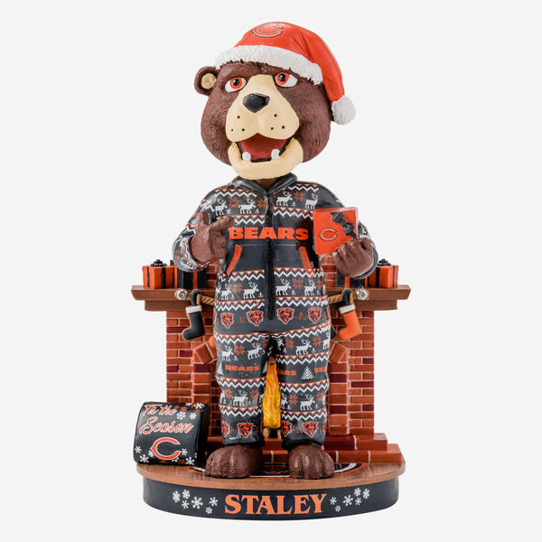 Staley Da Bear Chicago Bears Mascot Mini Bighead Bobblehead FOCO