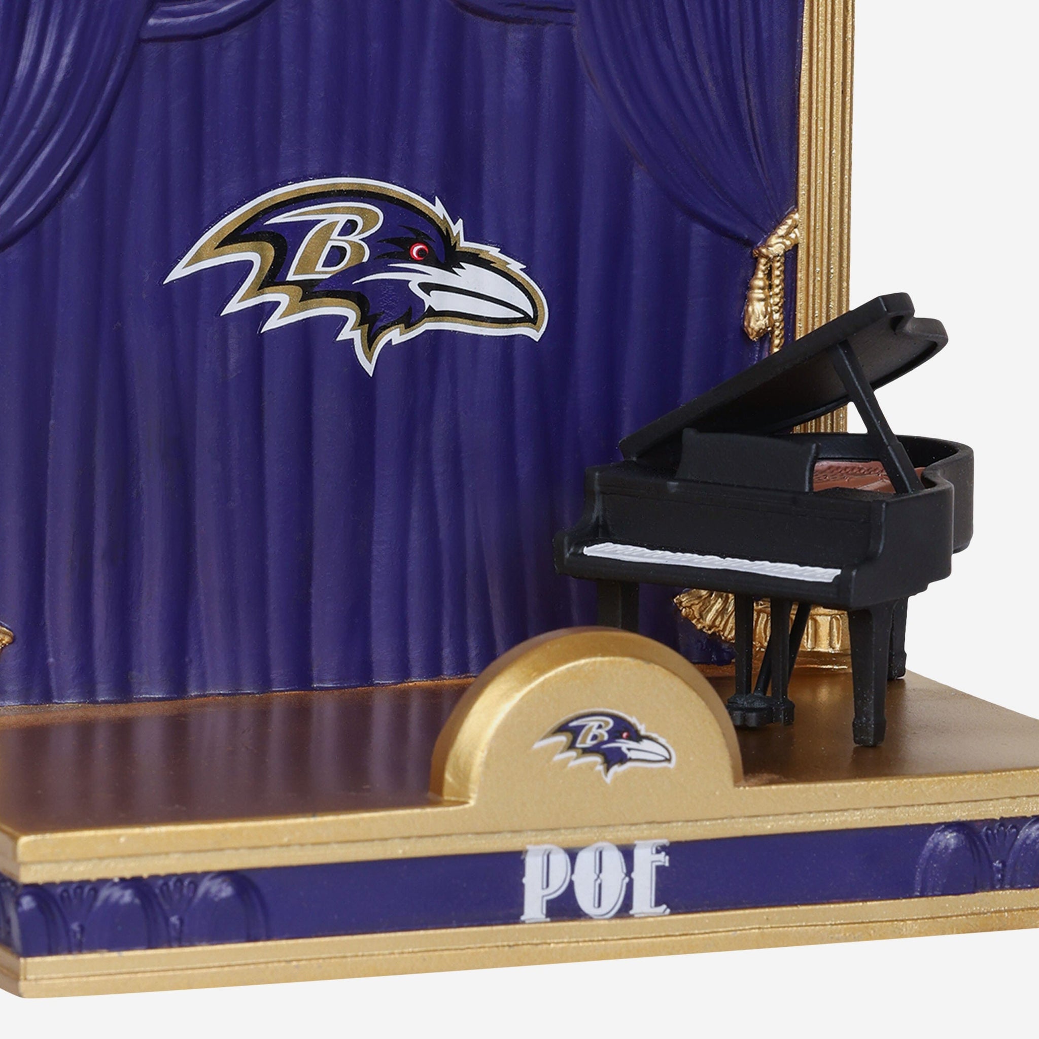 Poe Baltimore Ravens 2023 Training Camp Mascot Bobblehead FOCO