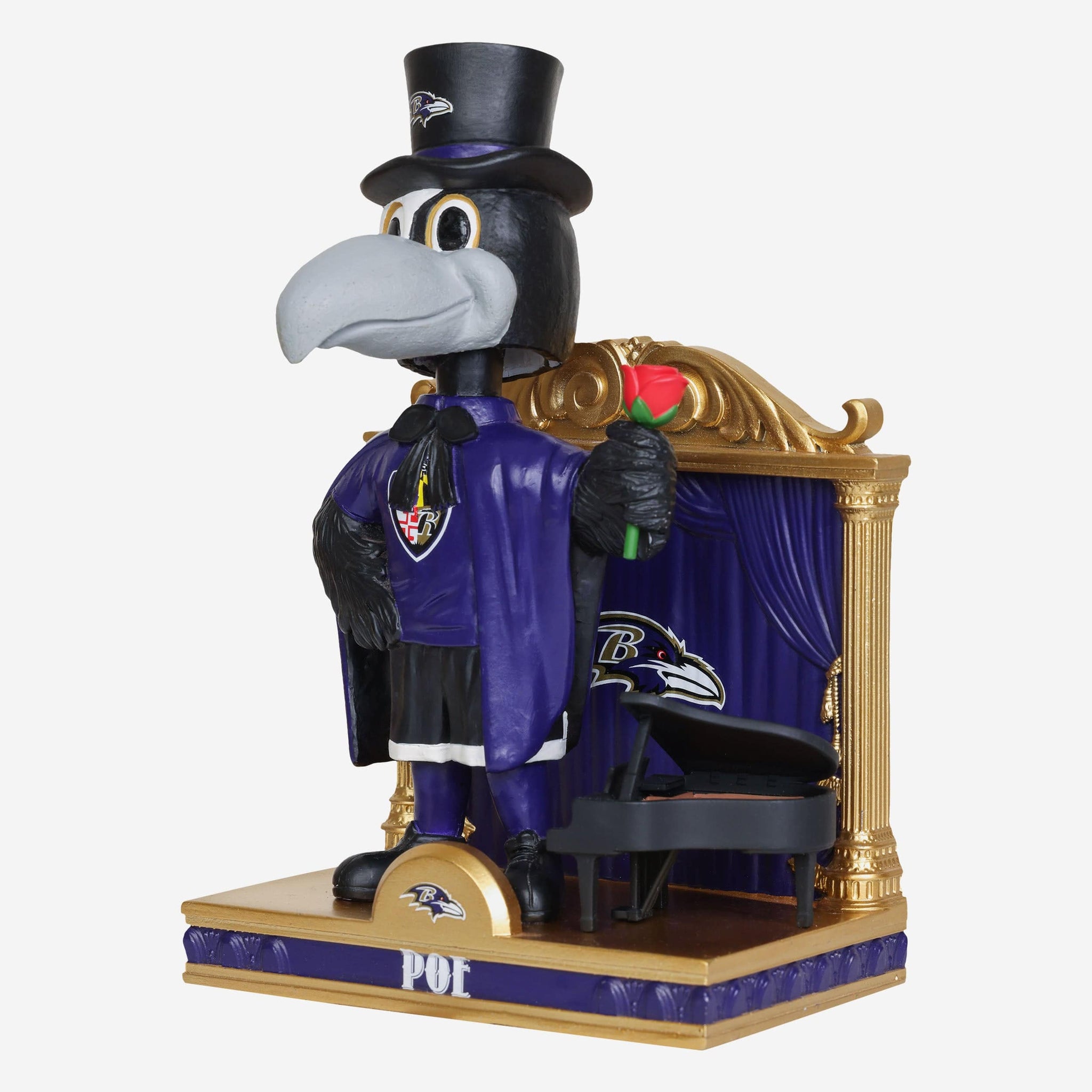 Poe Baltimore Ravens Mascot ~ 2012 Bobblehead FOCO ~ FIRST EVER Poe  Bobblehead