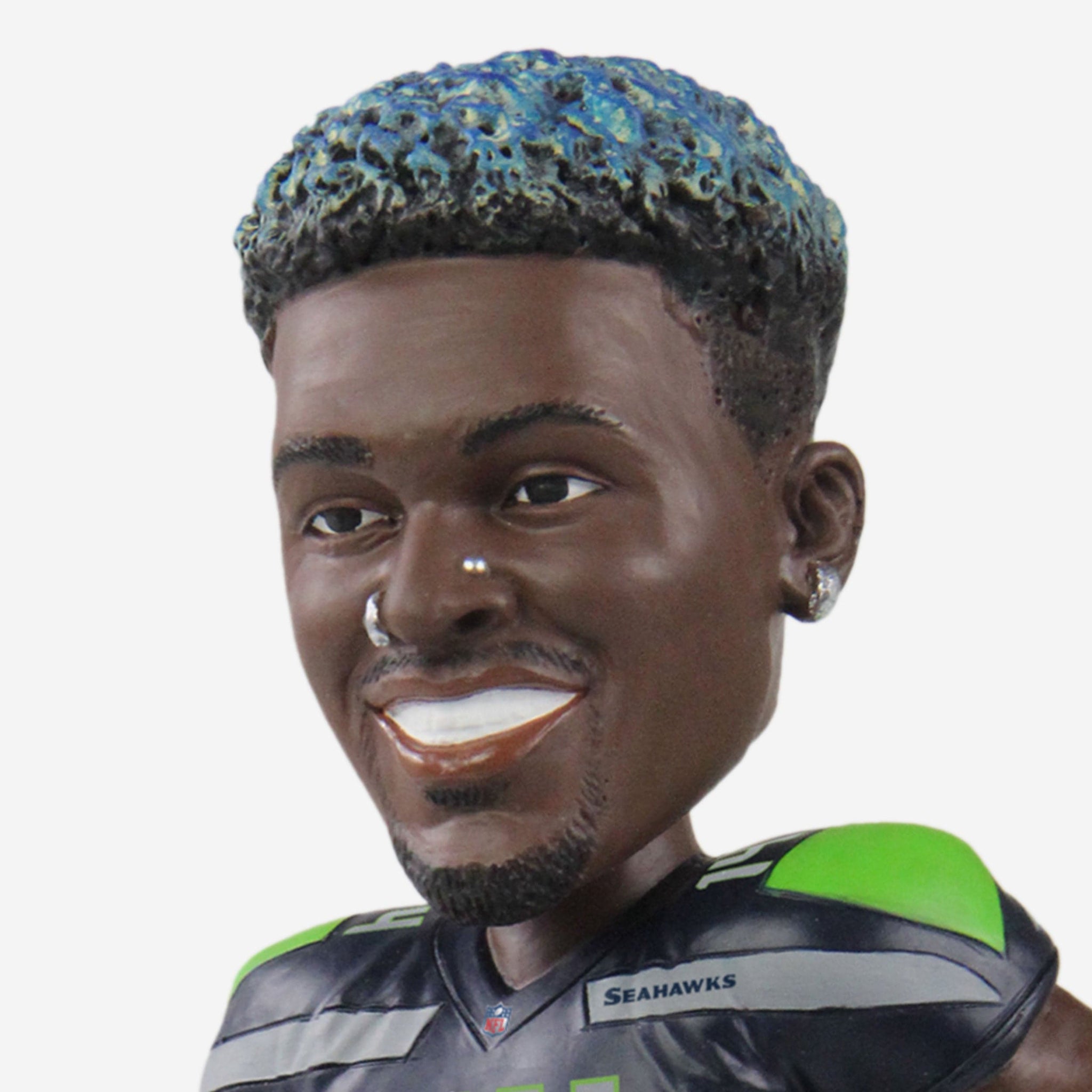 DK Metcalf Seattle Seahawks 2022 International Game Bobblehead FOCO