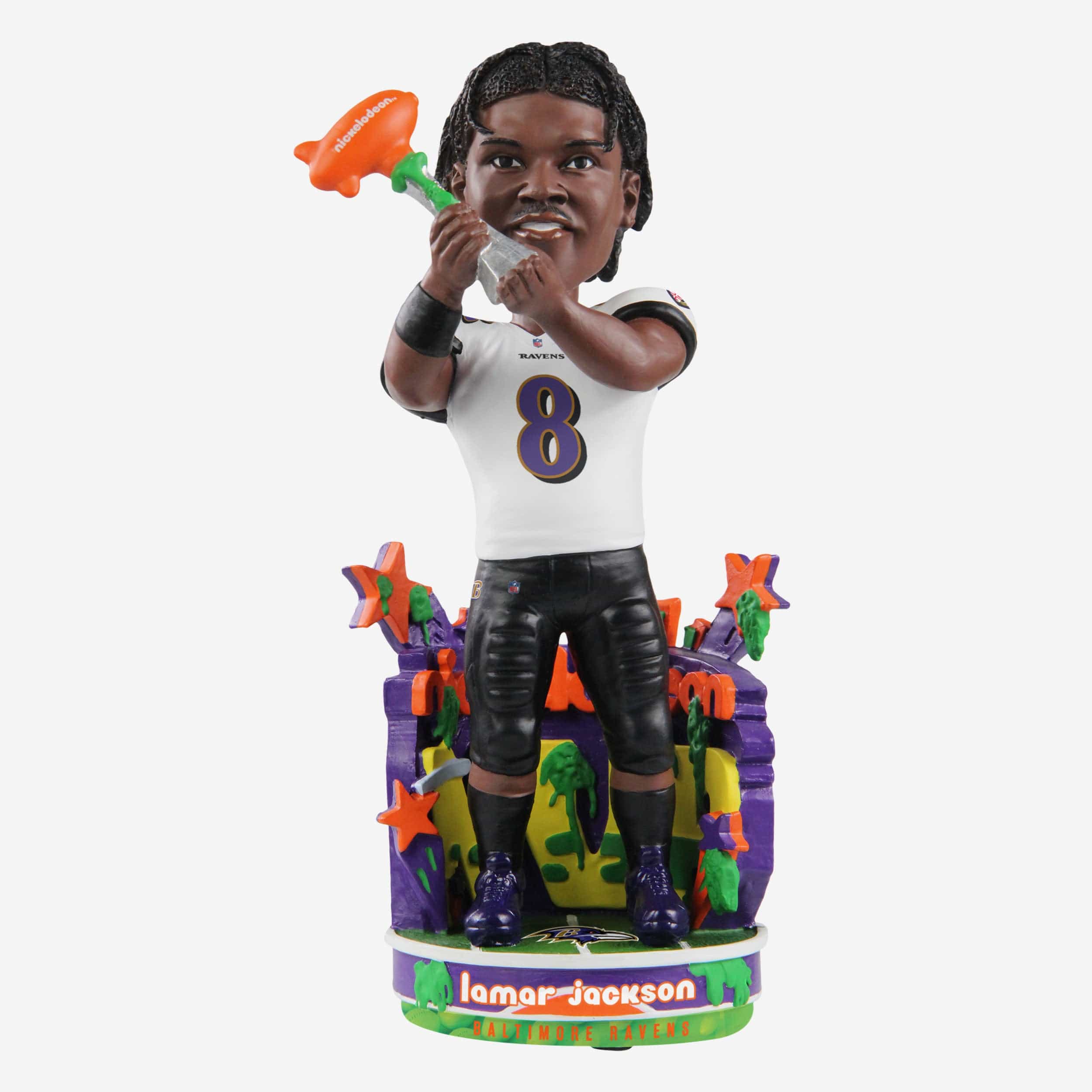 CLARKtoys.com - Lamar Jackson Color Rush Bobblehead! https