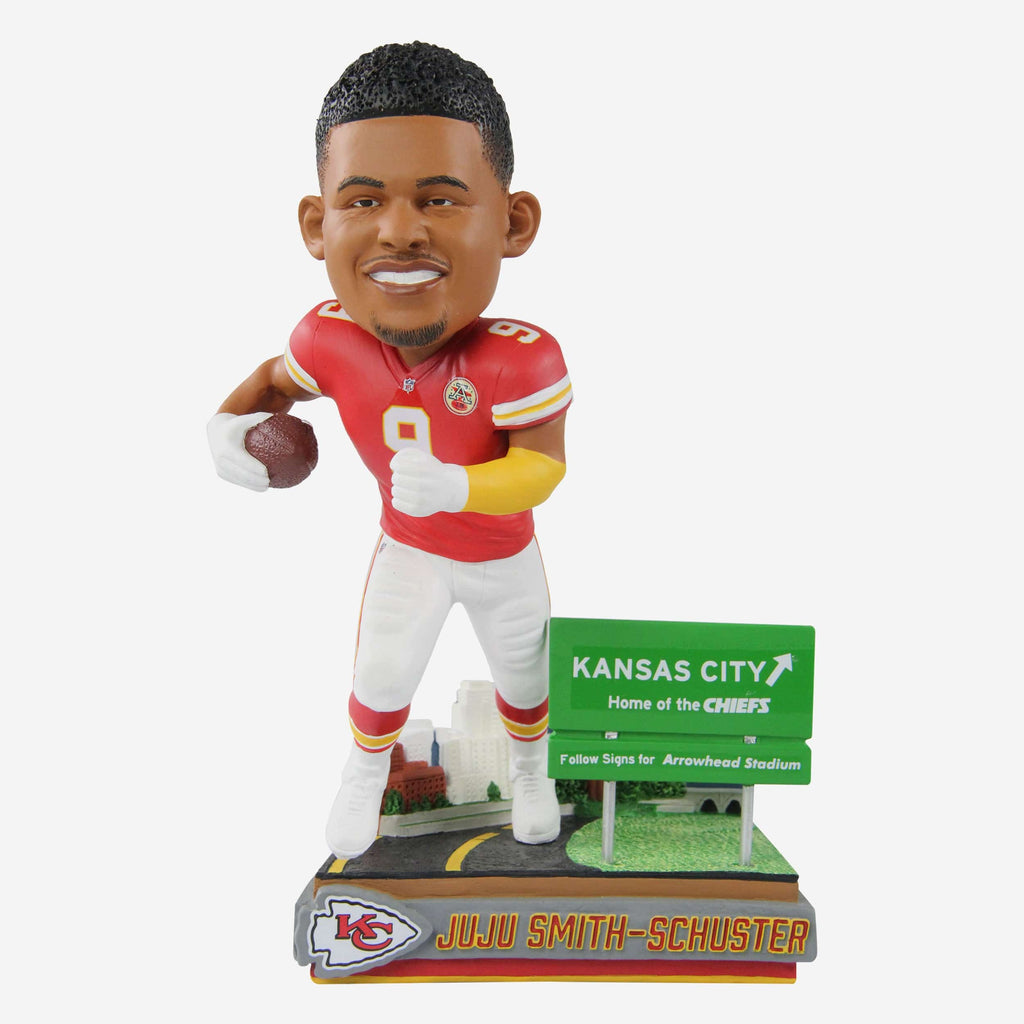 Juju Smith-Schuster Kansas City Chiefs Next Stop Bobblehead FOCO - FOCO.com