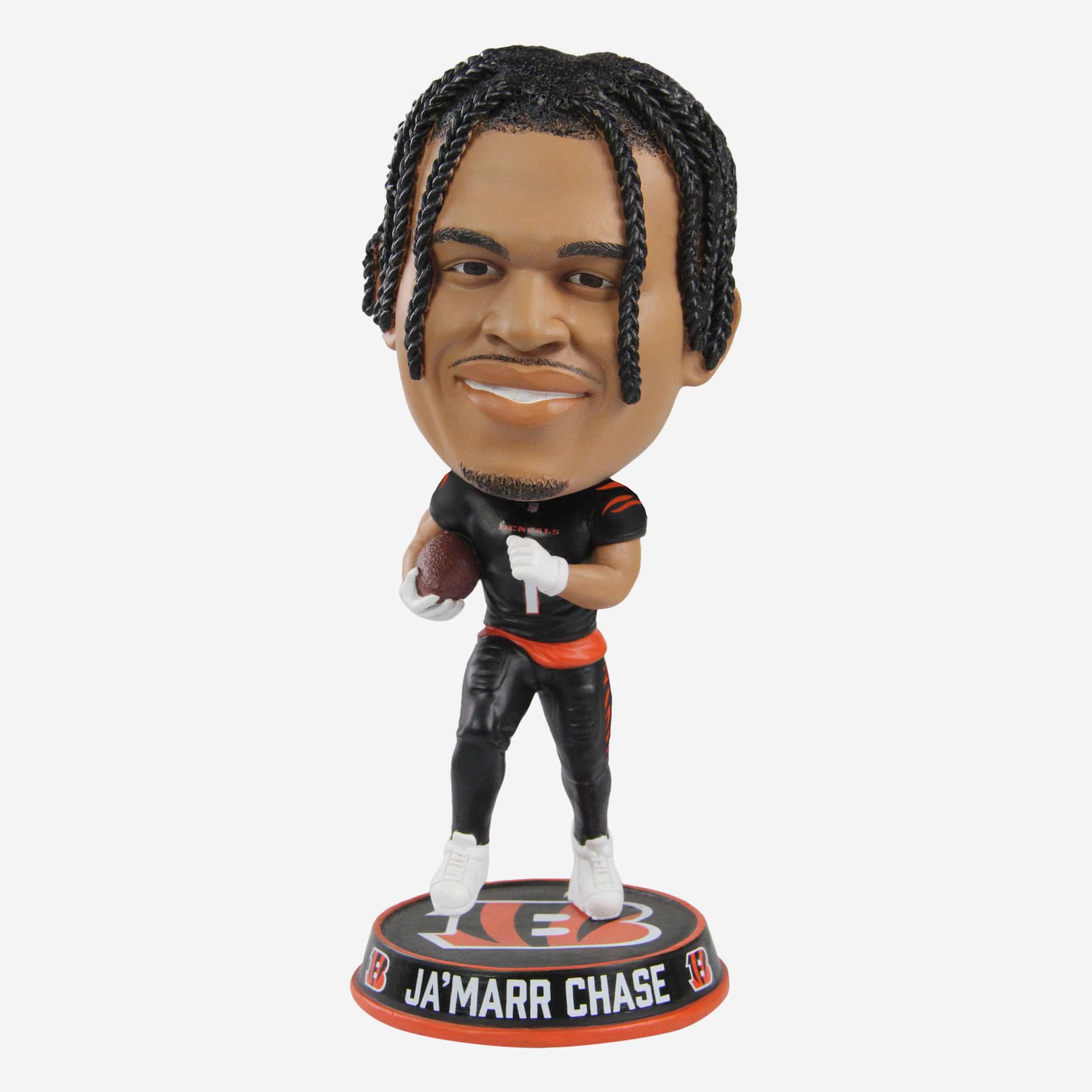 Ja'Marr Chase Cincinnati Bengals 2022 Alternate Helmet Bobblehead FOCO