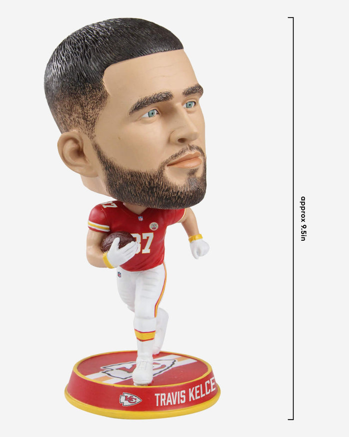 Travis Kelce Kansas City Chiefs Bighead Bobblehead FOCO - FOCO.com