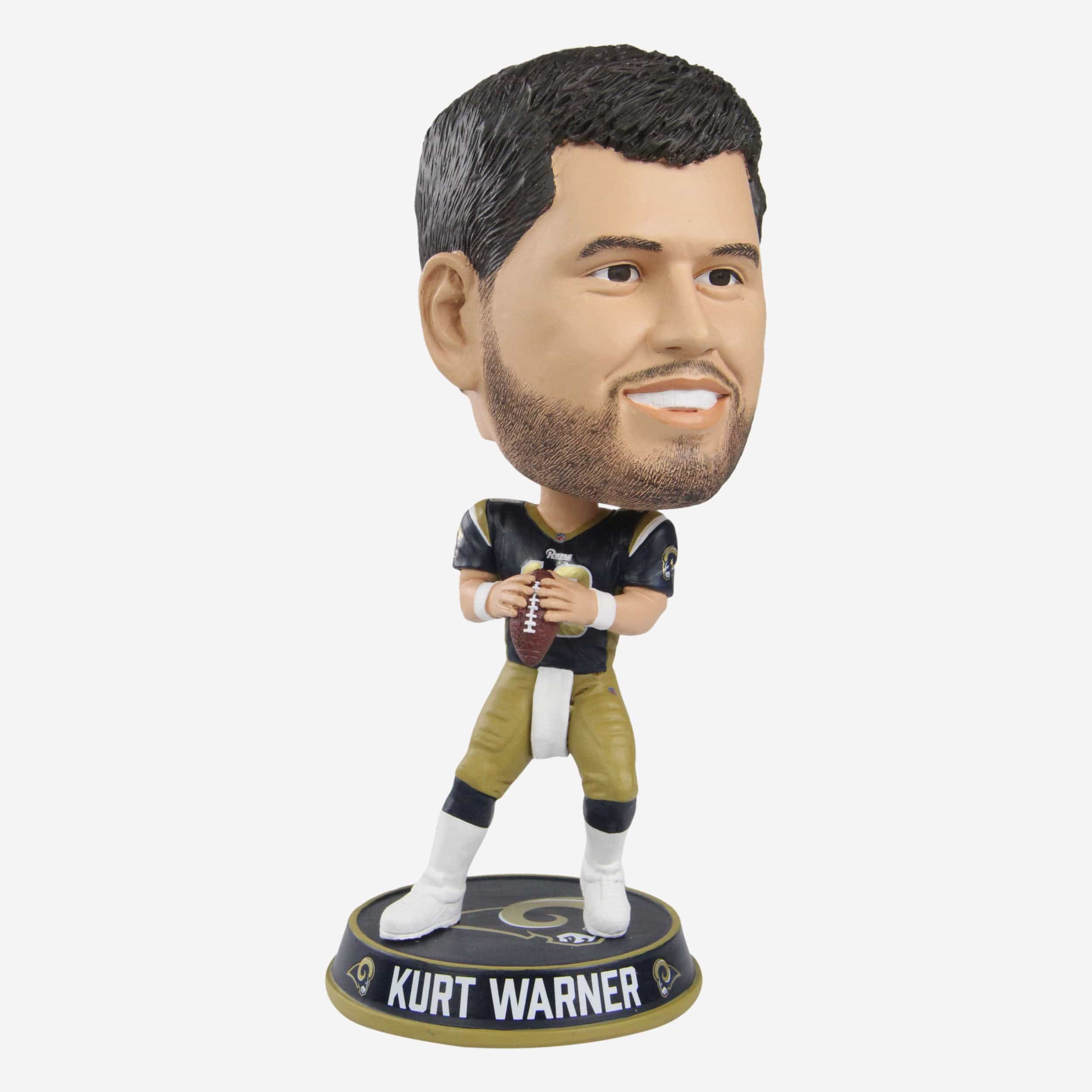 Kurt Warner Los Angeles Rams Bighead Bobblehead Officially Licensed by NFL