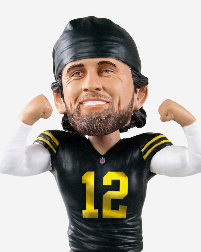 Aaron Rodgers Green Bay Packers 1950 Classic Jersey Bobblehead FOCO