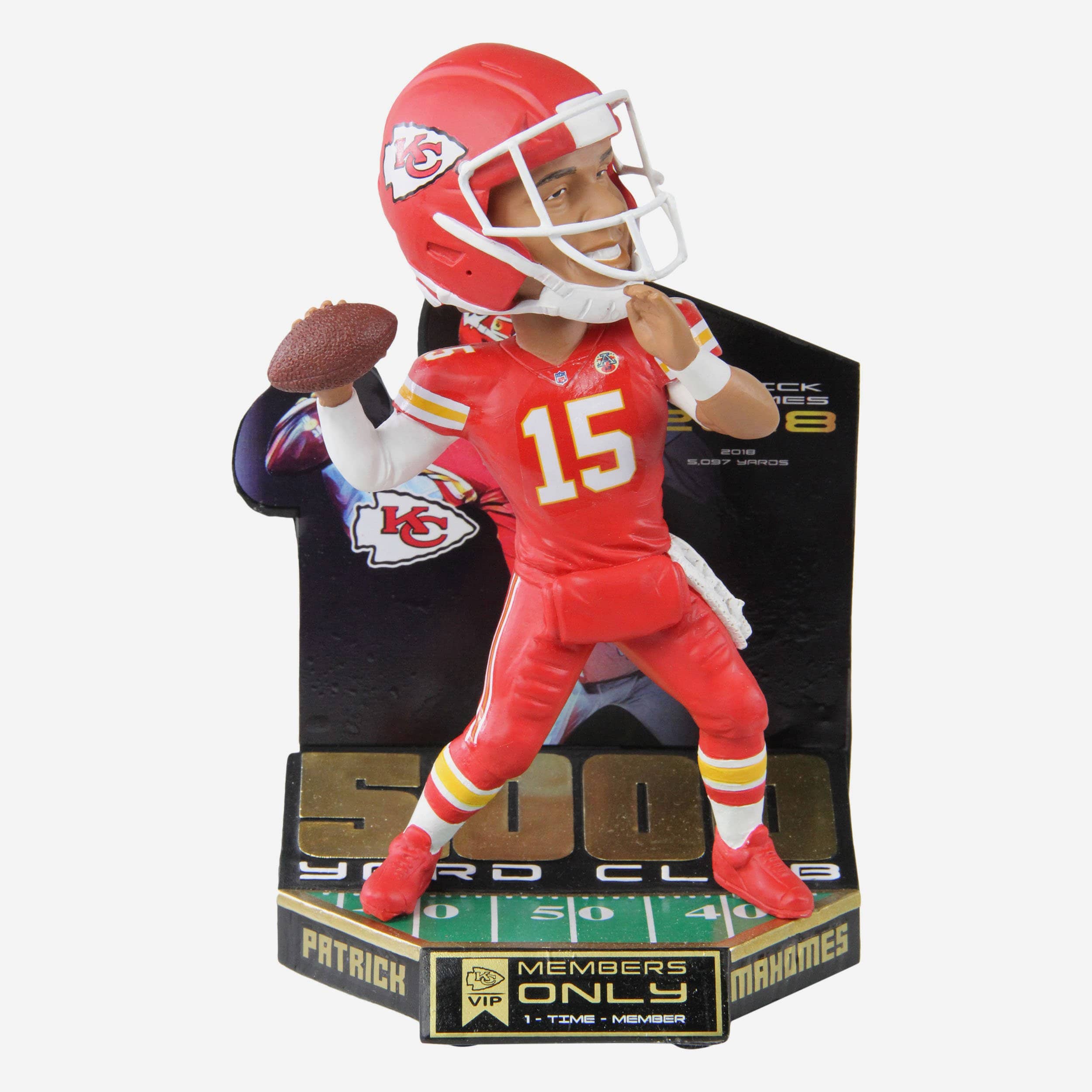 Patrick Mahomes Grim Reaper Bobblehead FOCO