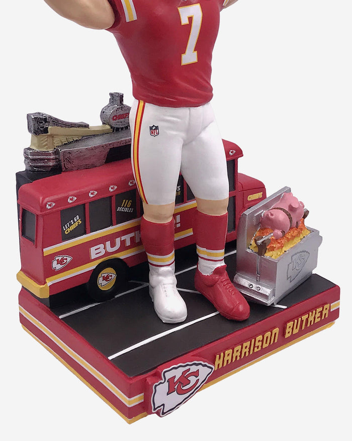 Harrison Butker Kansas City Chiefs Ambassador BBQ Tailgate Bobblehead FOCO - FOCO.com